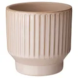 IKEA HONUNGSPALM (ИКЕА ХОНУНГСПАЛМ) — Кашпо, крытая/открытая/бежевая, 9 см — фото 1