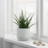 IKEA GRADVIS (ИКЕА ГРАДВИС) — Кашпо, серая, 15 см — фото 4