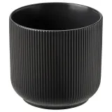 IKEA GRADVIS (ИКЕА ГРАДВИС) — Крышка для цветочного горшка, внутренняя/наружная черная, 12 см — фото 1