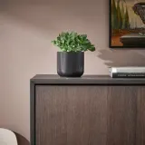 IKEA GRADVIS (ИКЕА ГРАДВИС) — Крышка для цветочного горшка, внутренняя/наружная черная, 12 см — фото 2