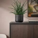 IKEA GRADVIS (ИКЕА ГРАДВИС) — Крышка для цветочного горшка, внутренняя/наружная черная, 15 см — фото 2