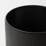 IKEA GRADVIS (ИКЕА ГРАДВИС) — Крышка для цветочного горшка, внутренняя/наружная черная, 15 см — фото 3