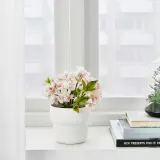 IKEA FÖRENLIG (ИКЕА ФОРЕНЛИГ) — Крышка для цветочного горшка, внутренняя/наружная белая, 9 см — фото 4