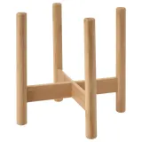 IKEA DAKSJUS (ИКЕА ДАКСЙУС) — Подставка для цветочного горшка, бамбук, 21 см — фото 1
