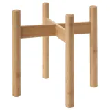 IKEA DAKSJUS (ИКЕА ДАКСЙУС) — Подставка для цветочного горшка, бамбук, 21 см — фото 2