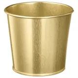 IKEA DAIDAI (ИКЕА ДАИДАИ) — Подставка для посуды, цвет латуни, 9 см — фото 1