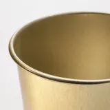 IKEA DAIDAI (ИКЕА ДАИДАИ) — Подставка для посуды, цвет латуни, 9 см — фото 8