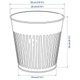 IKEA CITRONMELISS (ИКЕА СИТРОНМЕЛИСС) — Противень, внутренний/наружный/антрацитовый, 24 см — фото 6