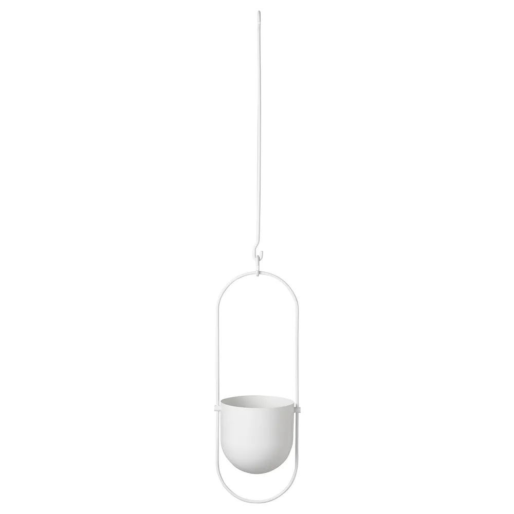IKEA CHILISTRÅN (ИКЕА ХИЛИСТРОН) — Подвесной цветочный горшок, белый, 12 см