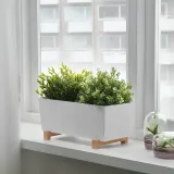 IKEA BITTERGURKA (ИКЕА БИТТЕРГУРКА) — Простыня, белая, 32x15 см — фото 4