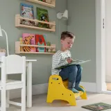 IKEA TROGEN (ИКЕА ТРОГЕН) — Табурет детский, желтый, 40x38x33 см — фото 5