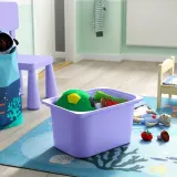 IKEA TROFAST (ИКЕА ТРУФАСТ) — Контейнер, сиреневый, 42x30x23 см — фото 2
