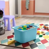 IKEA TROFAST (ИКЕА ТРУФАСТ) — Контейнер, светло-голубой, 42x30x23 см — фото 2
