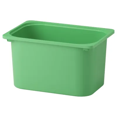 IKEA TROFAST (ИКЕА ТРУФАСТ) — Контейнер, ярко-зеленый, 42x30x23 см
