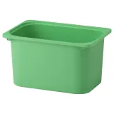 IKEA TROFAST (ИКЕА ТРУФАСТ) — Контейнер, ярко-зеленый, 42x30x23 см — фото 1