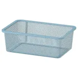 IKEA TROFAST (ИКЕА ТРУФАСТ) — Контейнер из проволоки, серо-голубой, 20x30x10 см — фото 1