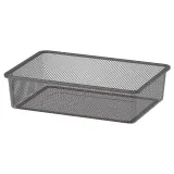 IKEA TROFAST (ИКЕА ТРУФАСТ) — Контейнер из проволоки, темно-серый, 42x30x10 см — фото 1