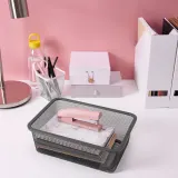 IKEA TROFAST (ИКЕА ТРУФАСТ) — Контейнер из проволоки, темно-серый, 20x30x10 см — фото 2