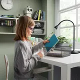 IKEA TROFAST (ИКЕА ТРУФАСТ) — Контейнер из проволоки, темно-серый, 20x30x10 см — фото 3