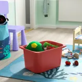 IKEA TROFAST (ИКЕА ТРУФАСТ) — Контейнер, красный, 42x30x23 см — фото 2