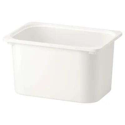 IKEA TROFAST (ИКЕА ТРУФАСТ) — Контейнер, белый, 42x30x23 см