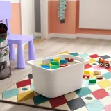 IKEA TROFAST (ИКЕА ТРУФАСТ) — Контейнер, белый, 42x30x23 см — фото 2