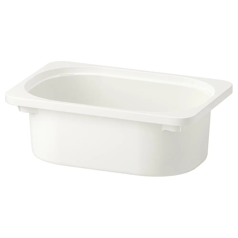 IKEA TROFAST (ИКЕА ТРУФАСТ) — Контейнер, белый, 20x30x10 см
