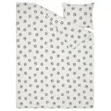 IKEA SPORTSLIG (ИКЕА СПОРТСЛИГ) — Пододеяльник и наволочка, рисунок в виде шара, 150x200/50x60 см — фото 2