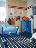 IKEA SPARKA (ИКЕА СПАРКА) — Плюшевый мини-футбол/сине-красный — фото 4