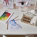 IKEA SOLFÅGEL (ИКЕА СОЛФОГЕЛ) — Набор для рисования, 3 шт. — фото 2