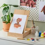 IKEA SOLFÅGEL (ИКЕА СОЛФОГЕЛ) — Мольберт и набор аксессуаров. 3 шт. — фото 2