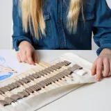 IKEA SOLFÅGEL (ИКЕА СОЛФОГЕЛ) — Пенал с ручкой, бежевый — фото 3