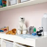 IKEA SNUTTIG (ИКЕА СНУТТИГ) — Белый белый медведь из плюша, 29 см — фото 4