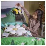 IKEA SKOGSDUVA (ИКЕА СКОГСДУВА) — Плюши, шмель/черно-желтый, 21 см — фото 3