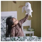 IKEA SKOGSDUVA (ИКЕА СКОГСДУВА) — Плюшевый, снежный ком/кукла белый, 25 см — фото 4