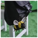 IKEA SKOGSDUVA (ИКЕА СКОГСДУВА) — Плюши, мини-шмель/черно-желтый, 8 см — фото 4