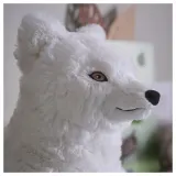 IKEA SKOGSDUVA (ИКЕА СКОГСДУВА) — Плюш, песец/белый, 60 см — фото 2