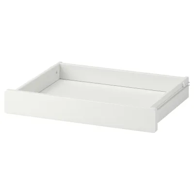 IKEA RELATERA (ИКЕА РЕЛАТЕРА) — Ящик, белый, 50x36x8 см
