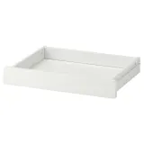 IKEA RELATERA (ИКЕА РЕЛАТЕРА) — Ящик, белый, 50x36x8 см — фото 1