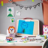 IKEA MÅLA (ИКЕА МОЛА) — Футляр для картин, красный, 35x27 см — фото 7