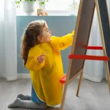 IKEA MÅLA (ИКЕА МОЛА) — Фартук с длинными рукавами, желтый — фото 4