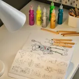 IKEA MÅLA (ИКЕА МОЛА) — Флуоресцентная/брокадная краска, разные цвета — фото 6