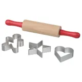 IKEA MÅLA (ИКЕА МОЛА) — Набор инструментов для моделирования из 4 частей, разноцветный — фото 1
