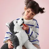 IKEA LIVLIG (ИКЕА ЛИВЛИГ) — Плюши, собака/сибирский хаски, 57 см — фото 4