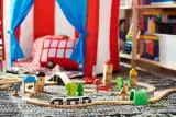 IKEA LILLABO (ИКЕА ЛИЛЛАБО) — Набор поездов и треков из 45 деталей — фото 5