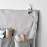IKEA LEN (ИКЕА ЛЕН) — Подвесной органайзер, горошек/светло-серый, 45x64 см — фото 4