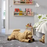 IKEA GOSIG (ИКЕА ГОСИГ) — GOLDEN Плюшевая игрушка, собака/золотистый ретривер, 70 см — фото 3