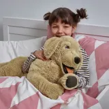IKEA GOSIG (ИКЕА ГОСИГ) — GOLDEN Плюшевая игрушка, собака/золотистый ретривер, 70 см — фото 5