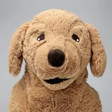 IKEA GOSIG (ИКЕА ГОСИГ) — GOLDEN Плюшевая игрушка, собака/золотистый ретривер, 70 см — фото 6