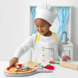 IKEA DUKTIG (ИКЕА ДУКТИГ) — Набор для пиццы 24 шт, пицца/мультиколор — фото 2